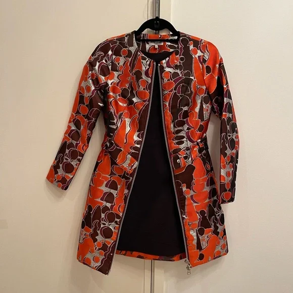 Opening Ceremony jacquard top coat P00 - Picture 8 of 13